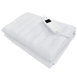 Elektrische deken - Elektrische onderdeken - 190 x 80 cm - XL formaat - 4 warmtestanden - 12 uurs timer - Warmte deken