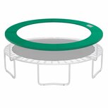 Trampoline rand afdekking - Trampoline beschermrand - 244 cm - Groen