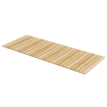 Uitrolbaar looppad - Tuinpad - Tuindecoratie - Tuinpad hout - Tuin - Natuur - 120 x 47 x 1 cm Uitrolbaar looppad - Tuinpad - Tuindecoratie - Tuinpad hout - Tuin - Natuur - 120 x 47 x 1 cm