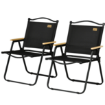 Opvouwbare tuinstoel - Ligstoel - Vouwstoel - Campingstoelen - Kampeerstoel - Strandstoel - Zwart Opvouwbare tuinstoel - Ligstoel - Vouwstoel - Campingstoelen - Kampeerstoel - Strandstoel - Zwart