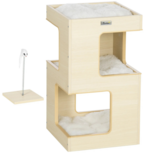 Krabpaal - Kattenkrabpaal - Krabpaal voor katten - Kattenspeeltjes - Katten - 34 cm x 34 cm x 60 cm Krabpaal - Kattenkrabpaal - Krabpaal voor katten - Kattenspeeltjes - Katten - 34 cm x 34 cm x 60 cm
