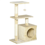Krabpaal - Kattenkrabpaal - Krabpaal voor katten - Kattenspeeltjes - Katten 50 x 30 x 81,5 cm Krabpaal - Kattenkrabpaal - Krabpaal voor katten - Kattenspeeltjes - Katten 50 x 30 x 81,5 cm