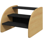 Hondentrap met 3 treden - Kattentrap - Huisdierentrap - Trapje - Opstapje - Zwart - 38,5 cm x 38,5 cm x 30 cm Hondentrap met 3 treden - Kattentrap - Huisdierentrap - Trapje - Opstapje - Zwart - 38,5 cm x 38,5 cm x 30 cm