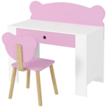 Bureauset - Bureau - Bureaustoel - Kinderstoel - Kindertafel - Tafel voor knutselen - 3-8 jaar - Roze Bureauset - Bureau - Bureaustoel - Kinderstoel - Kindertafel - Tafel voor knutselen - 3-8 jaar - Roze